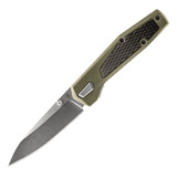 Gerber Fuse Linerlock Black & Green Gfn Stonewash Stainless