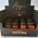 Ampollas Argan 4 Oils X 12 Un 15ml Cabello Seco Brillo Bekim