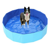 Banheira Pet Dobrável Piscina De Banho Para Cães Gatos