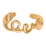 Anillo Dorado Love