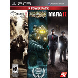 2k Power Pack Darkness 2 Bioshock 2 Mafia 2 Ps3