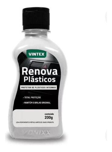  Renova Plasticos Limpa Revitalizador Borracha 200g Vonixx