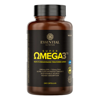 Ômega 3 Essential Nutrition Ifos Epa1080mg Dha720mg Vit E | Parcelamento sem juros