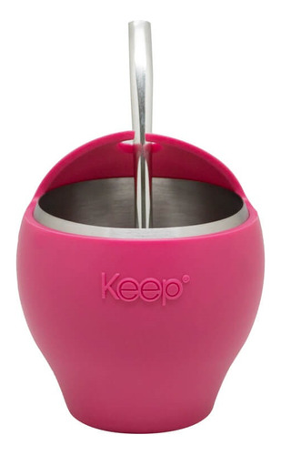 Keep Mate + Bombilla Acero Inoxidable 