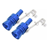 Silenciador Turbo Escape Simulador Silbato Azul Xl 2pcs 2024