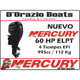 Motor Fuera De Borda Mercury 60 Hp 4 Tiempos Full Dorazio