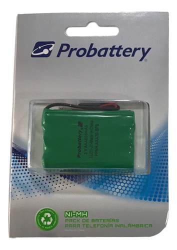 Bateria Telefono Inalámbrico 3.6 Vol 3 Pilas Aaa Probattery 