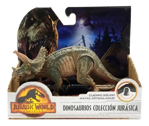  Jurassic World Dominion Coleccion Jurasica Triceratops