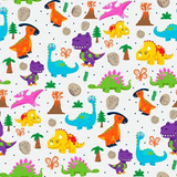 Vinil Decorativo  Dinosaurios Infantil Mod 220