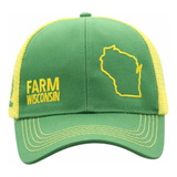 John Deere Gorra Estilo Mens Farm Wisconsin Trailero Lp70856