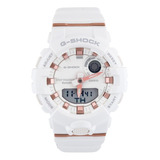 Reloj Casio G-shock Gma-b800-7a Para Dama Blanco/ Rosa