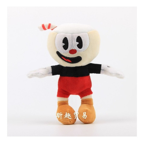 1 Unidad Peluche Cuphead O Mugman 25cm Juguete Niños Felpa 