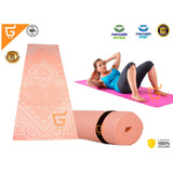 Colchoneta Yoga Mat Tapete Pilates Tpe 5mm Tobilleras Pesas