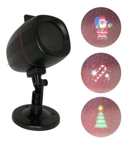 Projetor Led Laser Luz De Natal Espeto Jardim - 9709