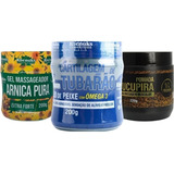 Kit Massageador Arnica Pura + Cartilagem De Tubarão Sucupira