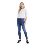 Jeans Mujer Mid Rise Skinny Fit Azul Dockers 52794-0064