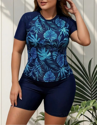 Traje De Baño Talla Extra Tropical 7006