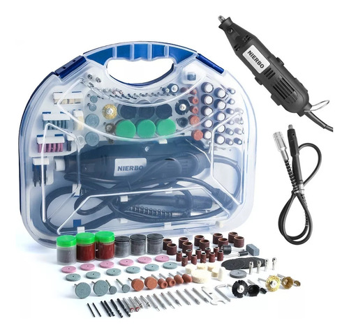 Kit De Herramientas Rotativas Con 192 Pzas 6 Velocidades Diy