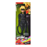 Figura Basica Cat Noir Miraculous Zag Heroez  26cm