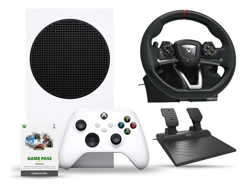 Console Xbox Serie S Racing Bundle Hori + Gamepass Ultimate 1 Mes