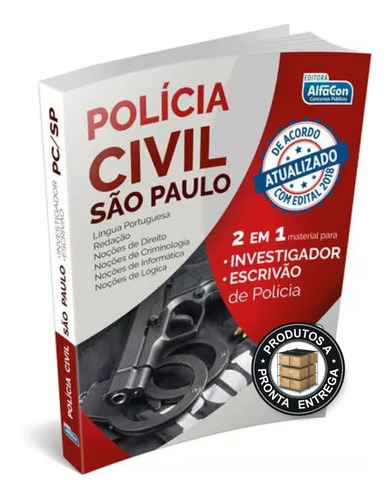 Apostila Pc-cp Investigador E Escrivão - Completa - Alfacon