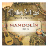 Set De 12 Cuerdas Para Mandolina Medina Artigas 1400-12