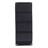 Banco De Energía De Panel Solar Plegable 3 Puertos 28w Carga