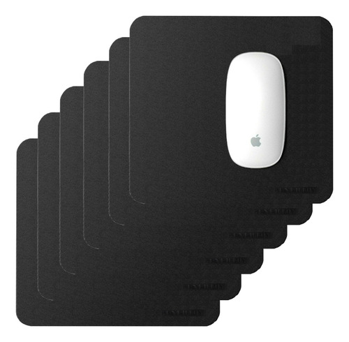 Kit 2 Mouse Pad De Couro Atacado 20x20 + Porta Copos