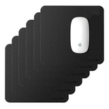 Kit 2 Mouse Pad De Couro Atacado 20x20 + Porta Copos