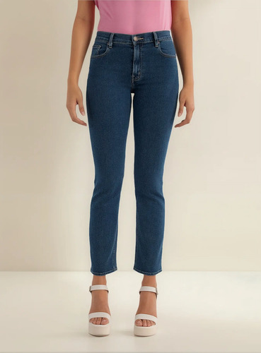 Pantalón Oggi Jeans Dama Mezclilla Cintura Atraction Blue | Meses sin interés
