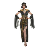 Disfraz De Reina Del Antiguo Egipto Para Mujer, Vestido De Cosplay De Faraón De Halloween Para Adultos