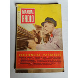 Manual Radio Resistencias Variables Libro Antiguo