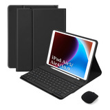 Conjunto De Teclado E Mouse Bluetooth Para Capa iPad Air 4/5