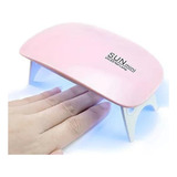 Lampara Secadora De Uñas Sun Mini 6w Plegable Usb Portatil