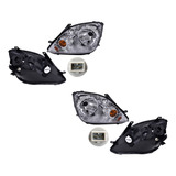 Par De Faros Ford Fiesta 2003 2004 2005 2006 2007  Depo.