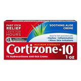 Cortizone10 Maximum Strength Crema Con Aloe Vera Original