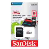 Ultra Microsdhc 16gb 80mb S Adapt Sdsquns 01 Sdsquns 016g Gn