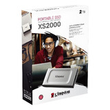 Disco Hd Ssd Externo 2tb Kingston Xs2000 Usb 3.2 Original