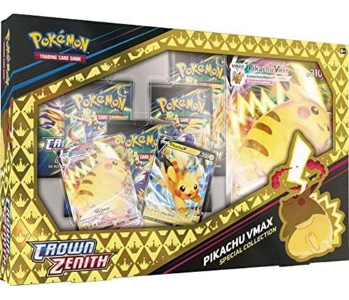 Pokemon Tarjeta Pikachu V Max Special Coleccion Crown Zenith