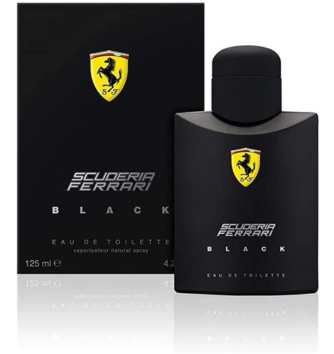 Ferrari Black Masculino 125 Ml  Eau De Toilette