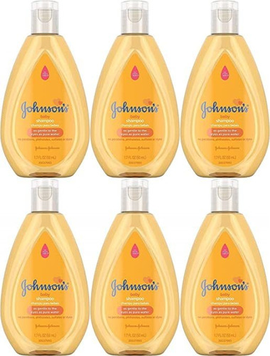 Champú Para Bebés De Johnson, Tamaño Del Viaje, 1,7 Onzas (p