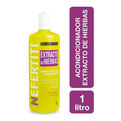 Acondicionador De Hierbas Cabello Seco O Dañado Nefertiti 1l | MercadoLibre