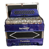 Acordeon Farinelli Tono Fa 3 Registros Modelo Premium Azul