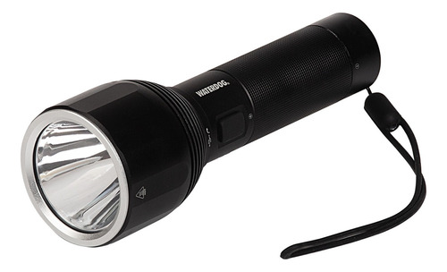 Linterna Táctica Recargable Waterdog Wol8061 1000 Lumens Color De La Linterna Negro Color De La Luz Blanco