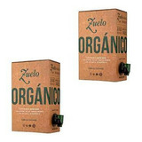 Aceite De Oliva Zuelo Organico Bib X2 Litros - Kit X 2 Cajas