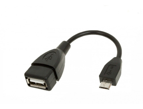 Kit 10 Cabo Adaptador V8 Otg Pendriv Usb Fêmea Cel Atacado