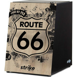 Cajon Strike Sk5010 Route 66 C/cap De Madeira Inclinado -fsa