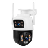 Camara De Seguridad Domo Doble Wifi Vision Nocturna Fhd1080p