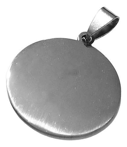 5 Medallas Acero Quirurgico Para Grabar 25 Mm