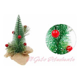 Arbolito De Navidad Decorativo Con Guirnaldas Incluidas